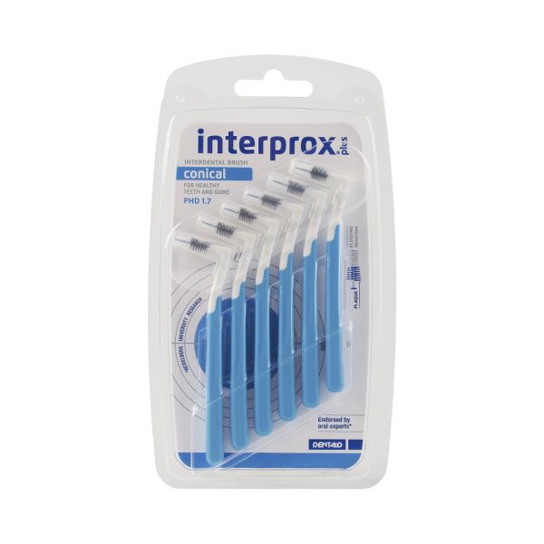 Міжзубні йоржи Interprox Plus Conical 1.3 мм 6 шт