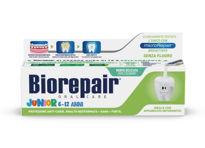 Дитяча зубна паста BioRepair Junior від 6 до 12 років 75 мл