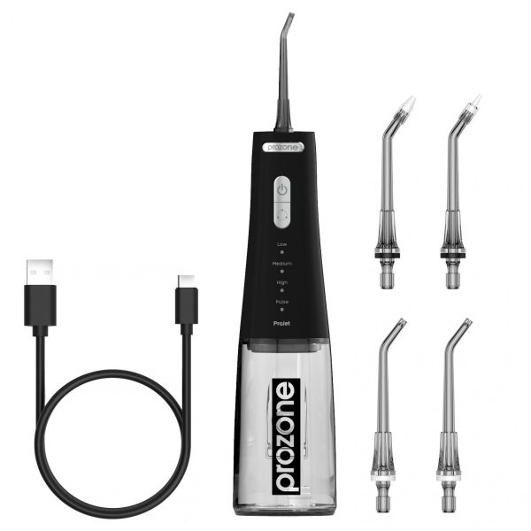 Іригатор ProZone ProJet чорний 4 насадки