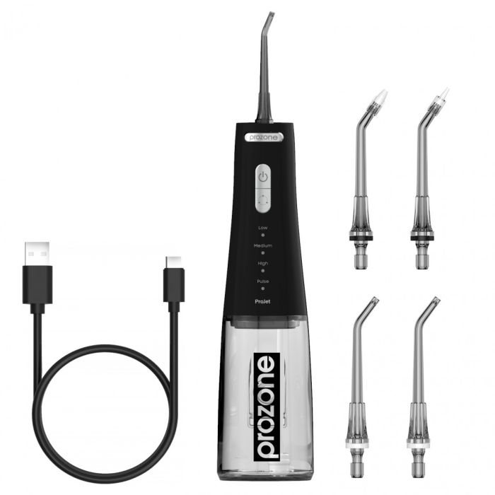 Іригатор ProZone ProJet чорний 4 насадки