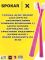 Зубна щітка Spokar X Суперм'яка (8593534341951_Рожево-біла)