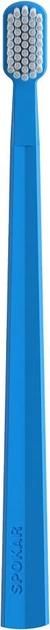 Зубна щітка Spokar X М'яка (8593534341968_Синьо-біла)