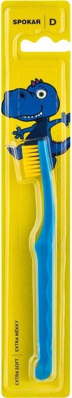 Набір екстрам'яких зубних щіток Spokar D Синьо-жовтий 2 шт (8593534340497_сине_желтая)