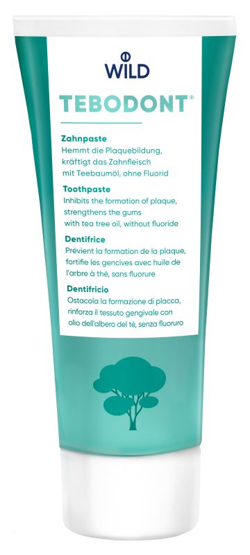 Зубна паста з маслом чайного дерева Tebodont без фтору 75 мл
