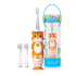 Звукова зубна щітка Brush-Baby від 0 до 10 років Тигреня 3 насадки
