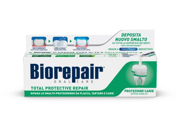 Зубна паста BioRepair Абсолютний захист та відновлення 75 мл без фтору
