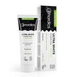 Зубна паста Nordics Cosmos Organic Ultra White Глибоке очищення та відбілюючий ефект активованого вугілля та матчу 75 мл