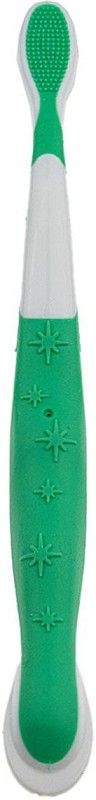 Дитяча зубна щітка Spokar Tommy М'яка з пісочним годинником Зелена (8593534341647_зеленая_с песочными часами)
